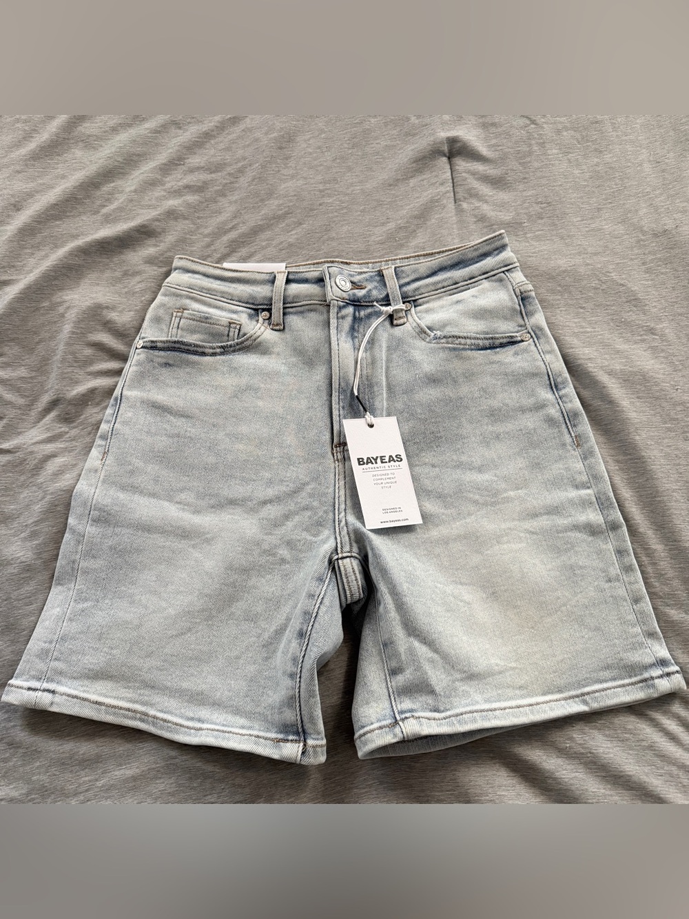 Bayeas Jess High Rise Denim Shorts